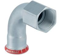 GE Mapress C-Steel Transition Elbow 90° With IG d22-Rp3/4 Galvanized
