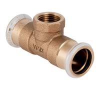 GE Mapress Copper T-Piece With IG D15-Rp1/2-15