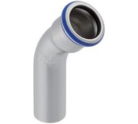GE Mapress Stainless Steel Elbow 45Deg D88.9 With Insertion End