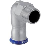 GE Mapress Stainless Steel Transition Angle 90° With AG d18-R1/2