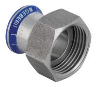 GE Mapress Stainless Steel Transition With Nut ESt D22-G1