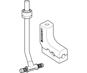 GE Mepla Metal Pipe Connection T-Piece With Connection Fitting D16-15-16