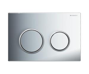 GE Omega20 Bed Pl., For 2-Quantity Sp. High Gloss Chrome / Matte Chrome