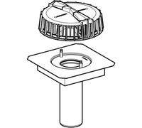 GE Pluvia Roof Water Inlet With Connection Plate For Gutters: 25L/S
