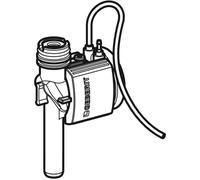 Geberit Stainless steel threaded connection with union nut made of ESt d35