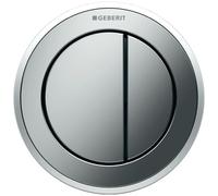 GE Remote Control Type 10 Pneumatic For 2-Quantity Switch UP-Button Gloss Chrome