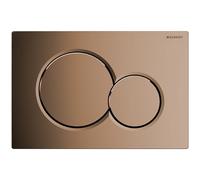 GE Sigma01 Bidet, For 2-Quantity Flushing, Polished Brass Galvanized