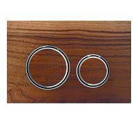 GE Sigma21 Bidet, For 2-Quantity Flushing Metal Color Chrome, Walnut