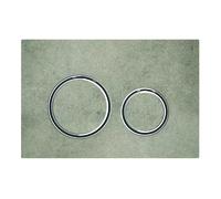 Geberit Sigma21 115.884.JV.1 2 Quantity Rinse Flush Plate Metallic Chrome Concrete 115884JV1