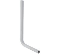 Geberit Plumbing Fittings Connection bend 90° 65x35 cm Alpine White d50/44