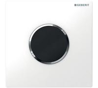 GE UR-Control With Electronic Flush Actuation Battery Type 10 White/Gloss Chrome
