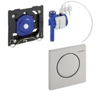 GE UR Control With Pneumatic Flush Outlet BetPl. Mambo Brushed Stainless Steel