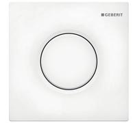 Geberit Flush Plate HyTouch White Plastic with pneumatic flush actuation 116011115