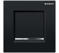 GE UR Control With Pneumatic Flush Outlet BetPl. Type 30 Black/Gloss Chrome/SW