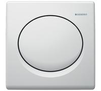 Geberit Flush Plate Alpine White Urinal control with pneumatic flushing release 115820115