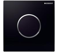 Ge Ur-Strg. With Electronic Spülausl. Operation Type 10 Black/Polished Chrome