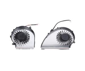 GE72VR CPU GPU Fan, CPU GPU Fan Cooler Set for MSI GE72VR GP72VR GL72VR MS 179B 4 Pin PAAD06015SL Notebook Computer, 1 Pair of CPU GPU Fans with Repair Kit