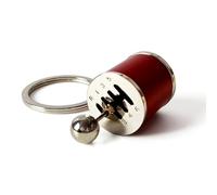 Gea Box Keychain 6 Speed Manual Transmission Shift Lever Keyring Mini Car Gear Shift Stick Knob Keyring Manual Transmission Gearbox Key Chain Creative Car Key Fob Keychain Accessories(Red)