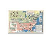 GEAD Vintage Poster American Civil War Front Decorative Painting Canvas Art Picture 12x18inch(30x45cm)
