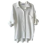 Geagodelia Women's 2 Pieces Outfit Summer Ladies Co Ord Set Button Down Shirt Top + Shorts Y2k Aesthetic Clothes Loungewear Streetwear Workout (A - White, XL)