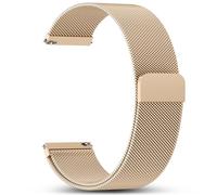 GEAK 18mm 20mm 22mm Metal Watch Band Compatible with Garmin Vivoactive 5 Watch Bands, Vivoactive 6/3/Venu 3S/2S, Quick Release Stainless Steel Milanese Loop Mesh Strap for Venu 3/Venu 2 Men Women