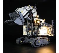 GEAMENT Bricks Light Kit Compatible with LEGO Liebherr R 9800 Excavator Building Blocks Model - for Technic 42100 (Building Set Not Included)