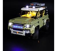 GEAMENT LED Light Kit Compatible Age 15+ with LEGO Land Rover Defender - for Technic 42110 Model (Building Set Not Included)