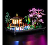 GEAMENT LED Light Kit Compatible Age 15+ with LEGO Tranquil Garden - Lighting set for Icons 10315 Building block model (Building Set Not Included)