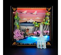 GEAMENT LED Light Kit Compatible with Japanese Cherry Blossom Landscape | Compatible with LEGO Art 31218 (Model Set Not Included)