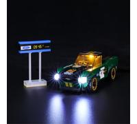 GEAMENT LED Light Kit Compatible with LEGO 1968 Ford Mustang Fastback Building Blocks Model - Lighting set for Speed Champions 75884 (Model Set Not Included)