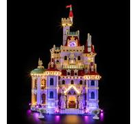 GEAMENT LED Light Kit Compatible with LEGO Beauty and the Beast Castle Building Blocks Model - Lighting set for 43263 (Model Set Not Included)