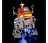 GEAMENT LED Light Kit Compatible with LEGO Chopper (C1-10P) Astromech Droid Building Blocks Model - Lighting set for 75416 (Model Set Not Included)