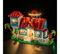 GEAMENT LED Light Kit Compatible with LEGO Disney Lilo and Stitch Beach House Building Blocks Model - Lighting set for 43268 (Model Set Not Included)