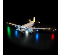 GEAMENT LED Light Kit Compatible with LEGO Douglas DC-3 PAN AM Airliner