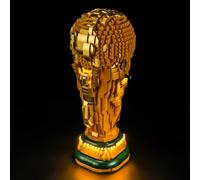 GEAMENT LED Light Kit Compatible with LEGO FIFA World Cup Official Trophy | Compatible with Editions 43020 (Model Set Not Included)