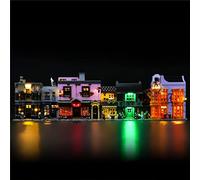 GEAMENT LED Light Kit Compatible with LEGO Harry Potter Diagon Alley - Lighting Set for Harry Potter 75978 Model (Building Set Not Included)