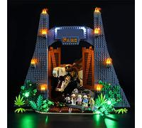 GEAMENT LED Light Kit Compatible with LEGO Jurassic Park:T.rex Rampage - Lighting Set for Jurassic World 75936 Model (Building Set Not Included)