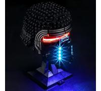 GEAMENT LED Light Kit Compatible with LEGO Kylo Ren Helmet Building Blocks Model - Lighting set for 75415 (Model Set Not Included)
