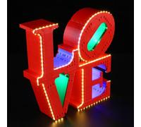 GEAMENT LED Light Kit Compatible with LEGO LOVE Building Blocks Model - Lighting set for Art 31214 (Model Set Not Included)