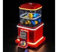 GEAMENT LED Light Kit Compatible with LEGO Minifigure Vending Machine Building Blocks Model - Lighting set for Ideas 21358 (Model Set Not Included)