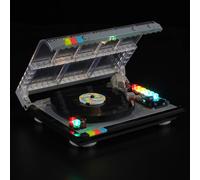 GEAMENT LED Light Kit Compatible with LEGO Retro Record Player Building Blocks Model - Lighting set for 40699 (Model Set Not Included)
