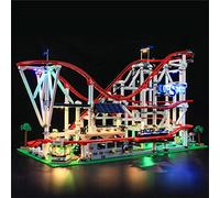 GEAMENT LED Light Kit Compatible with LEGO Roller Coaster - Lighting Set for Creator 10261 (Building Set Not Included)