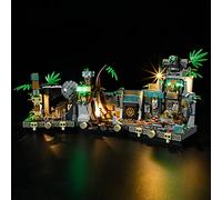 GEAMENT LED Light Kit Compatible with LEGO Temple of the Golden Idol - for Indiana Jones 77015 Model (Building Set Not Included)