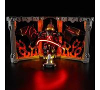 GEAMENT LED Light Kit Compatible with LEGO The Lord of the Rings Balrog Book Nook Building Blocks Model - Lighting set for Icons 10367 (Model Set Not Included)