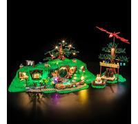 GEAMENT LED Light Kit Compatible with LEGO The Shire Building Blocks Model - Lighting set for Icons 10354 (Model Set Not Included)