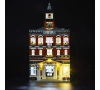 GEAMENT LED Light Kit Compatible with LEGO Town Hall - Lighting Set for Creator 10224 Model (Building Set Not Included)