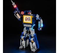GEAMENT LED Light Kit Compatible with LEGO Transformers: Soundwave Building Blocks Model - Lighting set for Icons 10358 (Model Set Not Included)