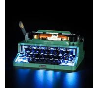 GEAMENT LED Light Kit Compatible with LEGO Typewriter - Lighting Set for Ideas 21327 Model (Building Set Not Included)