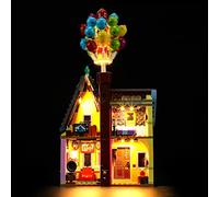 GEAMENT LED Light Kit Compatible with LEGO Up House - for 43217 Model (Building Set Not Included)