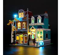 GEAMENT LED Light Kit for Creator Expert Bookshop - Compatible with LEGO 10270 Modular Model (Building Set Not Included)